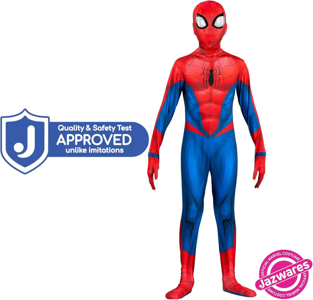 Marvel Spider-Man Deluxe Costume (Youth M) — Stretch Zentai Suit
