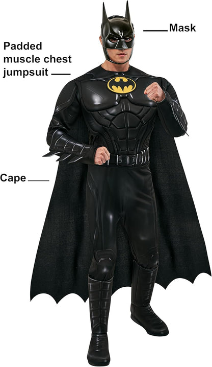 Batman Deluxe Costume for Adults, Men'S Costume
