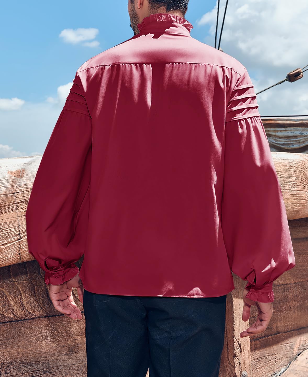 Men's Medieval Renaissance Poet Shirt — Pirate & Victorian Style