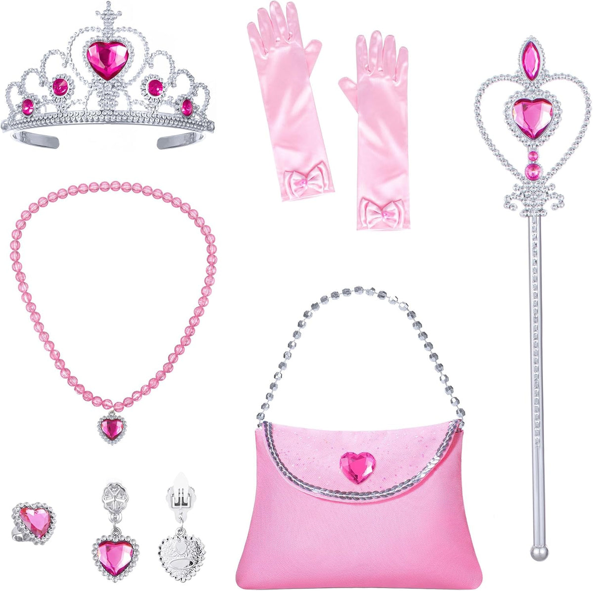 Pink Princess Costume for Girls Dress Up