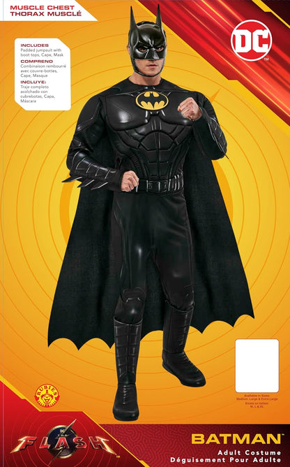 Batman Deluxe Costume for Adults, Men'S Costume