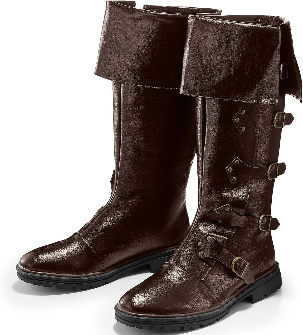 Medieval Pirate Boots for Men Women Renaissance Boots