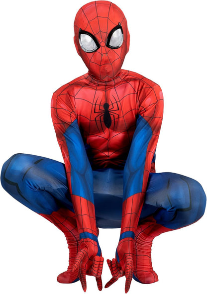 Marvel Spider-Man Deluxe Costume (Youth M) — Stretch Zentai Suit